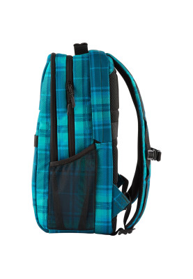 Рюкзак для ноутбука HP 16.1" Campus Tartan Plaid, блакитний