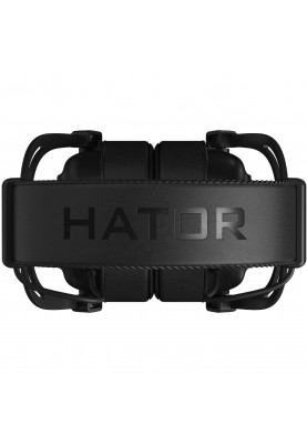 Ігрова гарнітура Hator Hypergang Wireless Tri-mode Black