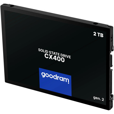 SSD 2Tb GoodRAM CX400 SATA III 2.5" 3D NAND, Retail SSD 2Tb GoodRAM CX400 SATA III 2.5" 3D NAND, Retail