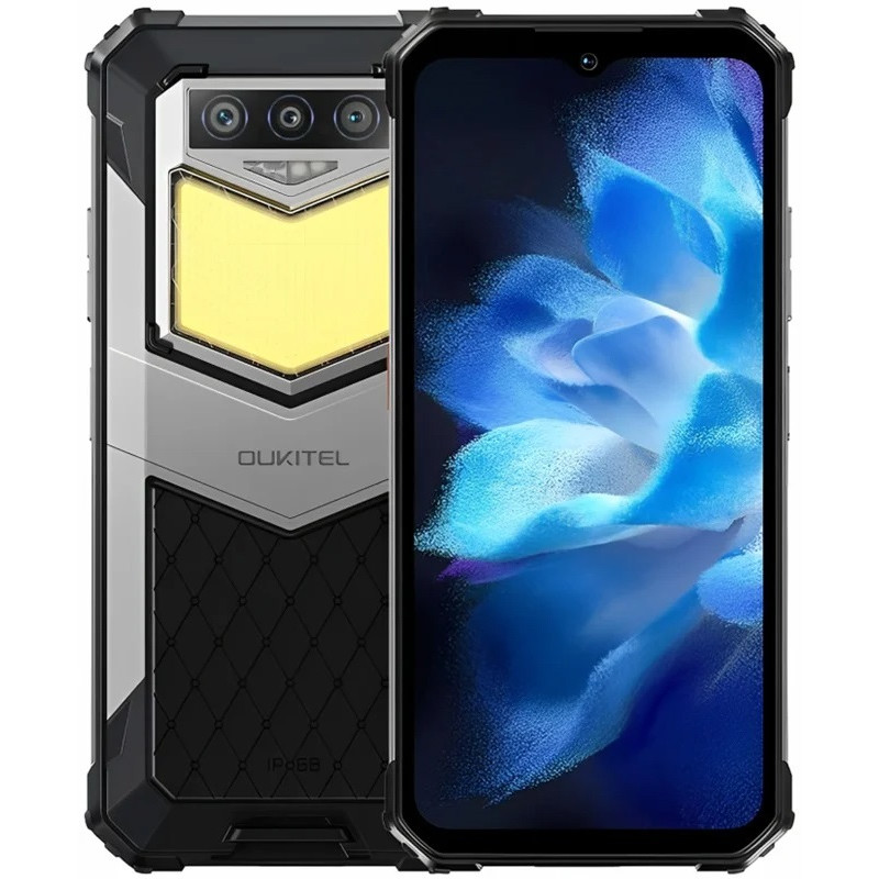 Смартфон Oukitel WP26 6.58"FHD+ /8GB+256GB/ P90 /10000mAh /48+16Мп/ IP69K /NFC Black