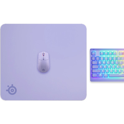 Ігрова поверхня SteelSeries QcK L 450х400х2мм Lavender Ігрова поверхня SteelSeries QcK L 450х400х2мм Lavender