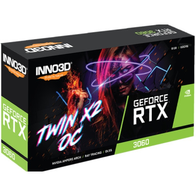 GeForce RTX3060 Inno3D Twin X2 OC, 8GB GDDR6 128bit, PCI Express