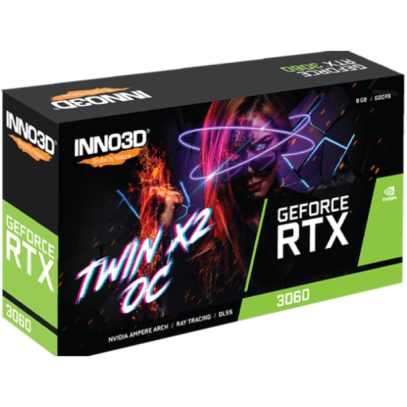 GeForce RTX3060 Inno3D Twin X2 OC, 8GB GDDR6 128bit, PCI Express
