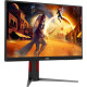 TFT 23.8" AOC 24G4HA, IPS, 200Гц, 2xHDMI, DP, HAS, Pivot, колонки, чорно-червоний