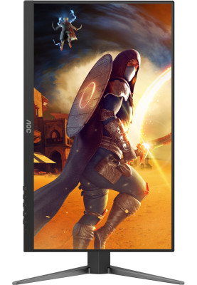 TFT 23.8" AOC 24G4HA, IPS, 200Гц, 2xHDMI, DP, HAS, Pivot, колонки, чорно-червоний