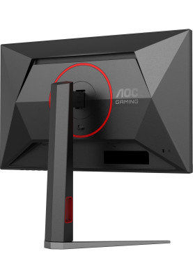 TFT 23.8" AOC 24G4HA, IPS, 200Гц, 2xHDMI, DP, HAS, Pivot, колонки, чорно-червоний