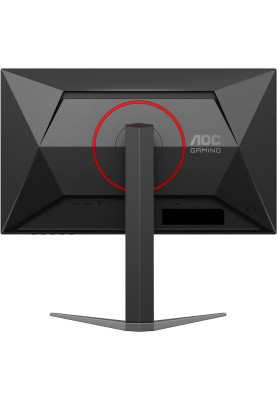 TFT 23.8" AOC 24G4HA, IPS, 200Гц, 2xHDMI, DP, HAS, Pivot, колонки, чорно-червоний