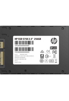 SSD 256Gb HP S750 SATA III 2.5" TLC