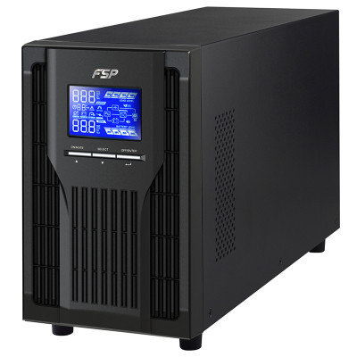 ДБЖ FSP Champ 1 kVA, Tower, Schuko (CH-1101TS), 1000VA/900W, Online, 3*Schuko,CE ДБЖ FSP Champ 1 kVA, Tower, Schuko (CH-1101TS), 1000VA/900W, Online, 3*Schuko,CE