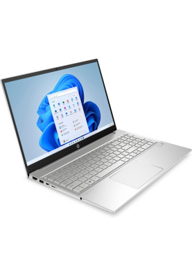 Ноутбук HP Pavilion 15-eg2032ua 15.6" FHD IPS, 250n/i7-1255U (4.7)/16Gb/SSD512Gb/Int IrX/Підс/DOS/Сріблястий (833T1EA)