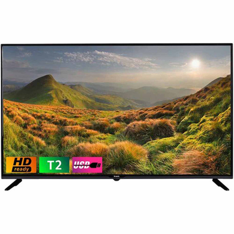 Телевізор 32" BRAVIS LED-32G5000 + T2 black