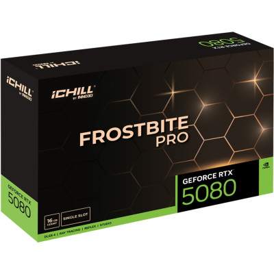 GeForce RTX5080 Inno3D ICHILL FROSTBITE PRO, 16GB GDDR7, 256bit, PCI Express 5.0 GeForce RTX5080 Inno3D ICHILL FROSTBITE PRO, 16GB GDDR7, 256bit, PCI Express 5.0
