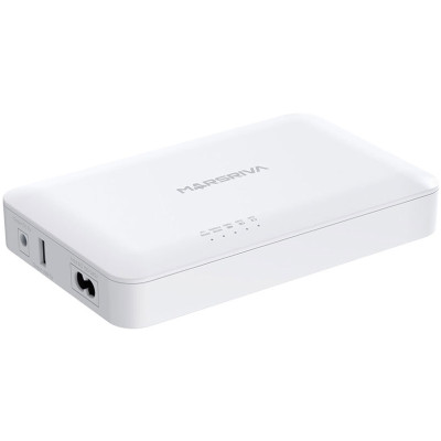 ДБЖ Marsriva DC UPS для роутерів KP6 240VAC 3xDC+PoE24V1A+USB OUT, 2x5V/9V/12V2.5A 18W 10000mAh