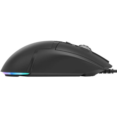 Мишка XTRIKE ME GM-502, ігрова 12800dpi., 8кн., RGB, чорна