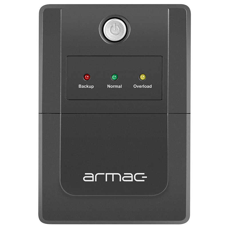 ДБЖ Armac HOME H/650E/LED, Line Interactive 650VA/390W, 2хFrench., USB-B LED