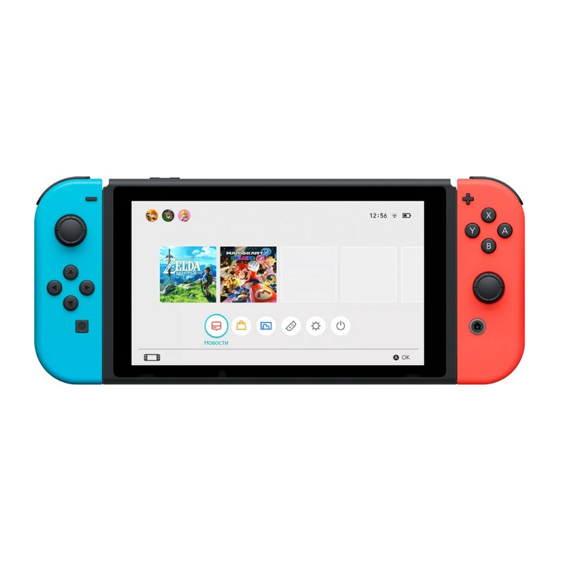 Ігрова консоль Nintendo Switch Version 2 Neon Red and Blue (HAD-S-KABAA)