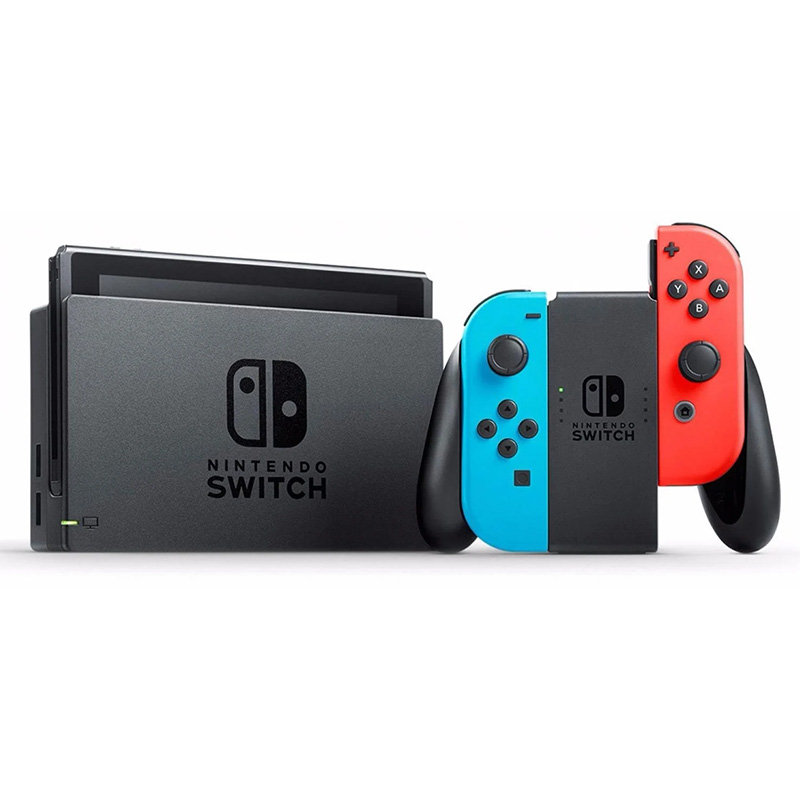 Ігрова консоль Nintendo Switch Version 2 Neon Red and Blue (HAD-S-KABAA)