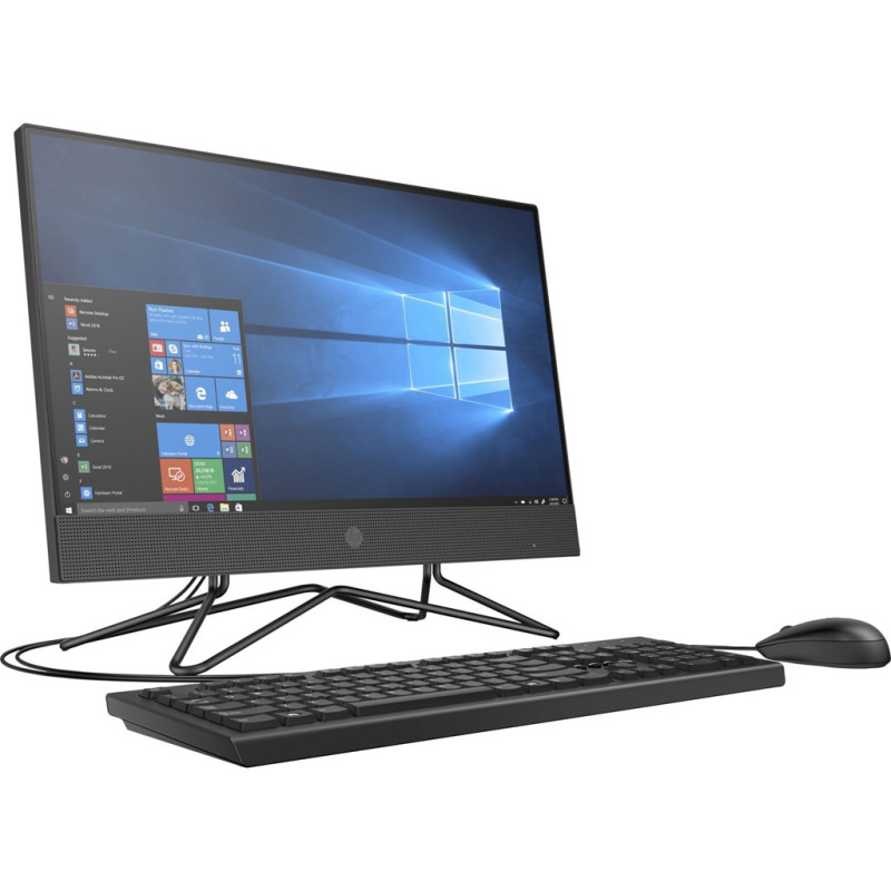 Моноблок 21.5'' HP 200 G4 i5-1235U/8GB/256Gb SDD/Cam/K&M/DOS/Iron Gray