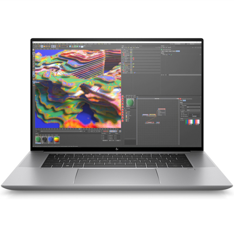 Ноутбук HP ZBook Studio G9 16" 4K WQUXGA IPS, 500n/i7-12700H (4.7)/64Gb/SSD2Tb/RTX 3070, 8GB/FPS/Підсв/DOS (4Z8R0AV_V1)