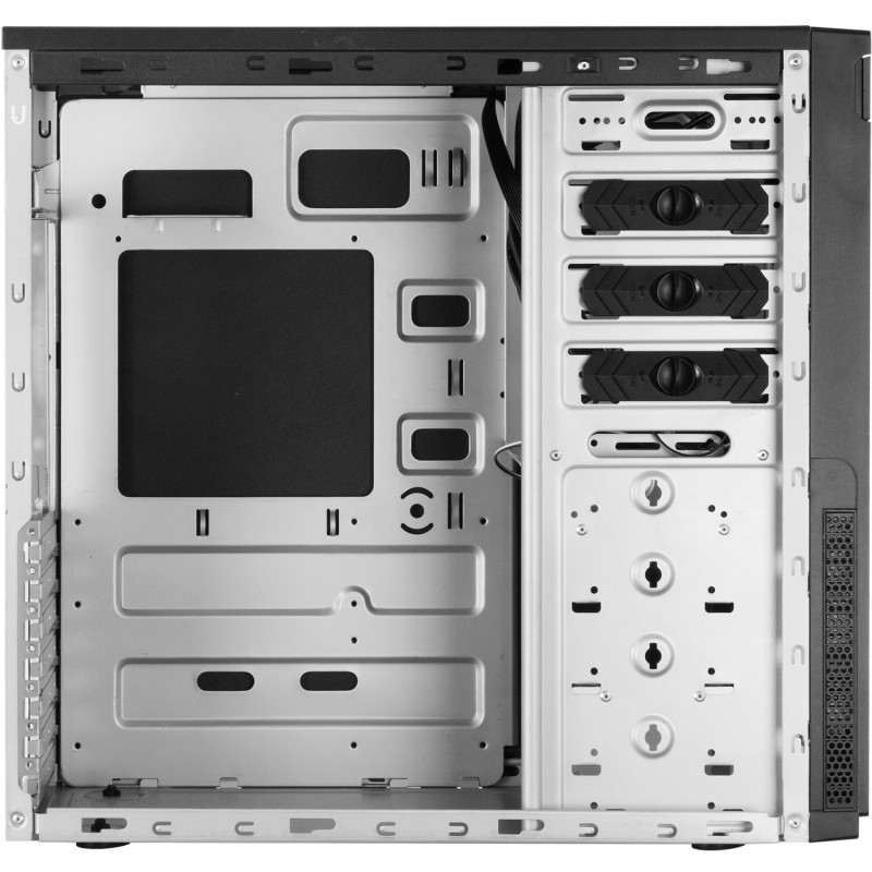 Корпус Chieftec ELOX HC-10B-OP ATX, без БЖ, Black