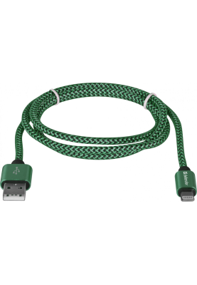 Кабель USB AM-micro BM, 1.0 м, зелений, 08-03T PRO Defender