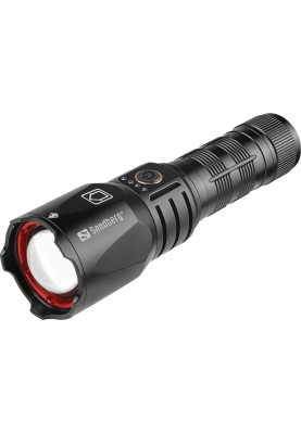 Ліхтарик-повербанк Sandberg Survivor Torch Powerbank 5000 mAh XHP160LED USB-C 18w
