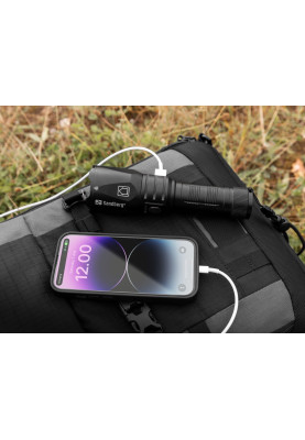 Ліхтарик-повербанк Sandberg Survivor Torch Powerbank 5000 mAh XHP160LED USB-C 18w