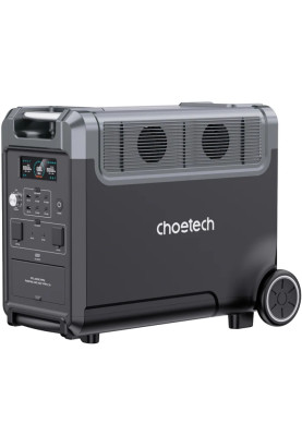 Зарядна станція Choetech BS009 3600Вт (3840Вт/г) AC,LiFePo4,MPPT, UPS, USB-C PD100 Вт