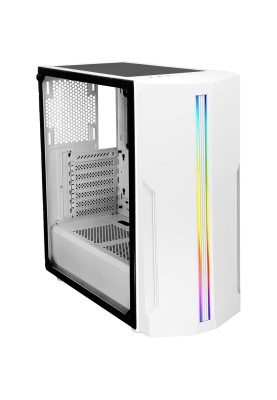 Корпус Xilence XILENT WHITE BLADE RGB X512.W.RGB 2xUSB3.0, без БЖ ATX