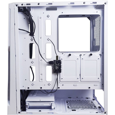 Корпус Xilence XILENT WHITE BLADE RGB X512.W.RGB 2xUSB3.0, без БЖ ATX