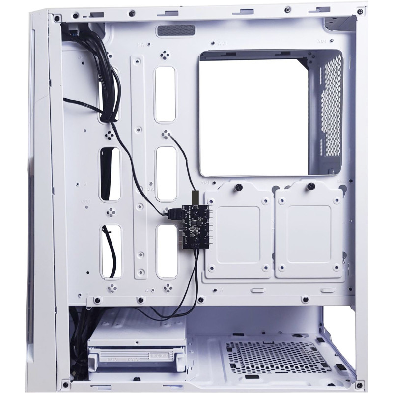 Корпус Xilence XILENT WHITE BLADE RGB X512.W.RGB 2xUSB3.0, без БЖ ATX