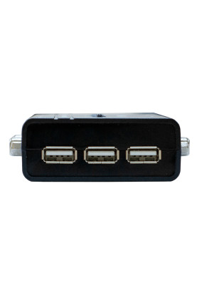 Перемикач KVM-switch D-Link DKVM-4U 4-port (USB/VGA, 2 набори KVM кабелів 1.8м)