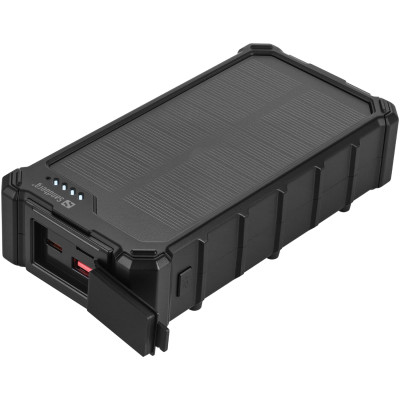 УМБ сонячна Sandberg 20000mAh 22,5W PD Solar Powerbank CampLED, USB-A,2xUSB-C In/Out, Powerful light УМБ сонячна Sandberg 20000mAh 22,5W PD Solar Powerbank CampLED, USB-A,2xUSB-C In/Out, Powerful light