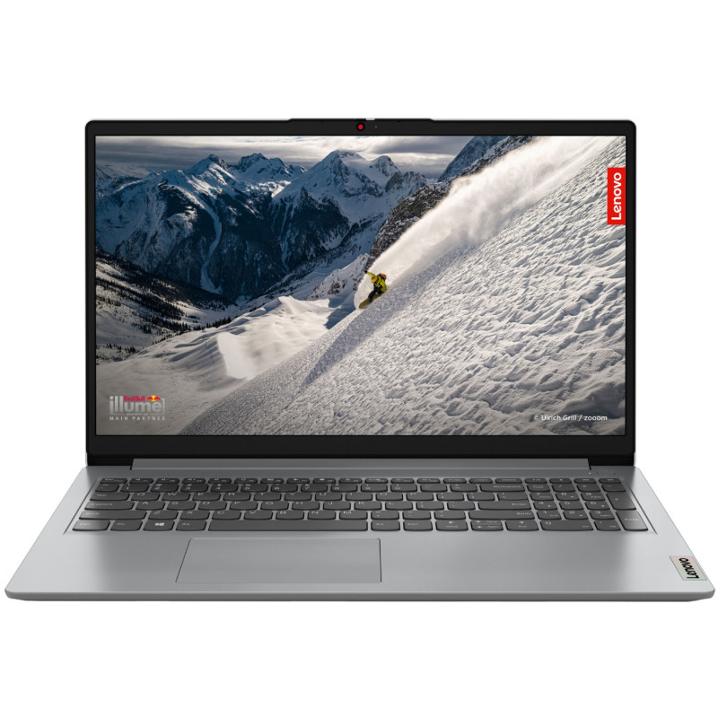 Ноутбук Lenovo IdeaPad 1 15.6"FHD IPS/R5-7520U/16/512SSD/UMA/DOS/Grey (82VG00QYRA)