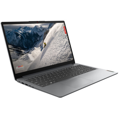 Ноутбук Lenovo IdeaPad 1 15.6`FHD IPS/R5-7520U/16/512SSD/UMA/DOS/Grey (82VG00QYRA)