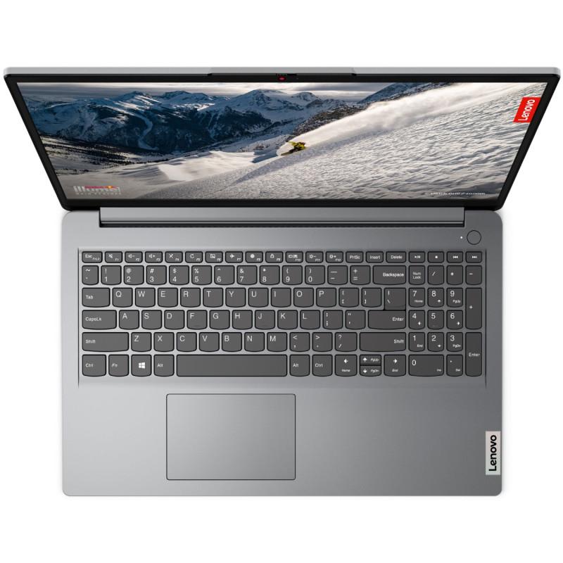 Ноутбук Lenovo IdeaPad 1 15.6"FHD IPS/R5-7520U/16/512SSD/UMA/DOS/Grey (82VG00QYRA)