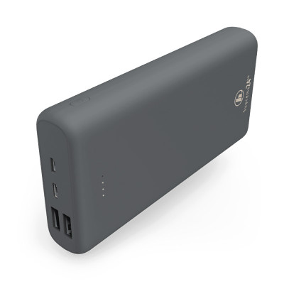 Повербанк Hama 24000 mAh 24HD 15Вт 5В/3А, 2xUSB-A, USB-C in/out, Li-Po