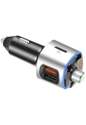 автомобільний FM-трансміттер Aspiring Wave 1 LED/Bluetooth/MicroSD/DSP/QC3.0