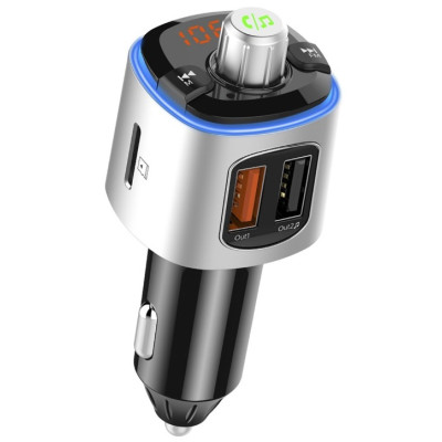 автомобільний FM-трансміттер Aspiring Wave 1 LED/Bluetooth/MicroSD/DSP/QC3.0