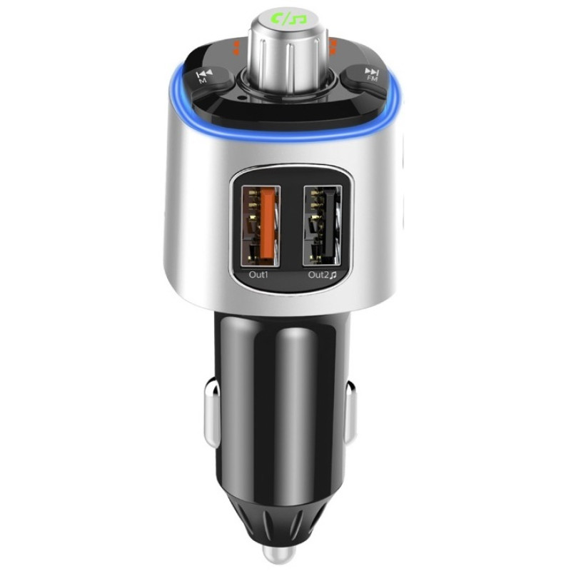 автомобільний FM-трансміттер Aspiring Wave 1 LED/Bluetooth/MicroSD/DSP/QC3.0