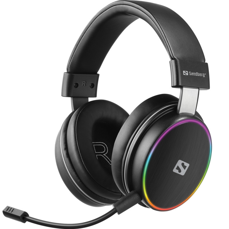 Ігрова гарнітура Sandberg HeroBlaster Bluetooth Led Headset Black
