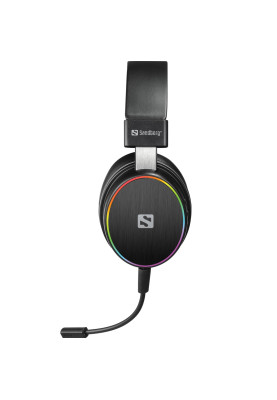 Ігрова гарнітура Sandberg HeroBlaster Bluetooth Led Headset Black