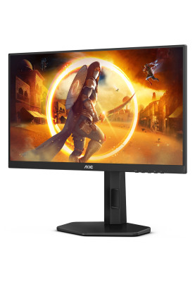 TFT 23.8" AOC 24G4X, IPS, 180Гц, 1мс, 2xHDMI, DP, HAS, Pivot, колонки, чорний