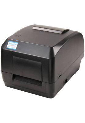 Друкарка штрих-кодів Xprinter XP-H500B (термотрансфер, 127мм/с, стрічка 118мм, 203 DPI, USB,чорний)