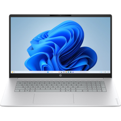Ноутбук HP OmniBook 3 17-dk0001ua 17.3" FHD IPS, 300n/Core 3-100U(4.7)/16Gb/SSD512Gb/Intel Gr/DOS/Сріблястий (DM8D7EA)