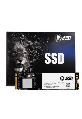 Накопичувач SSD 512GB AGI AI198 M.2 2280 PCIe Gen 3x4 NVMe TLC, Retail