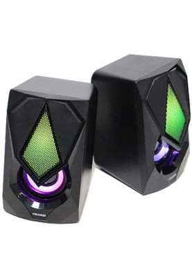 Акустична система 2.0 Microlab B-25 LED 6W чорна