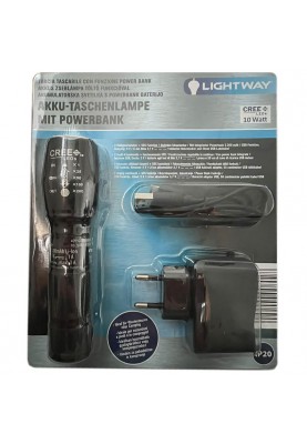 Ліхтар LED LIGHTWAY WK/SL-3898, 10W/500lm, IP20
