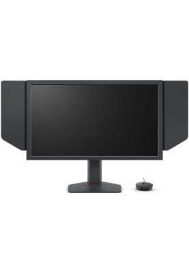 TFT 24.1" BenQ ZOWIE XL2586X+, 600Гц, HDMI 2.1 x3, DP 1.4, DyAc 2, HAS, темно-сірий