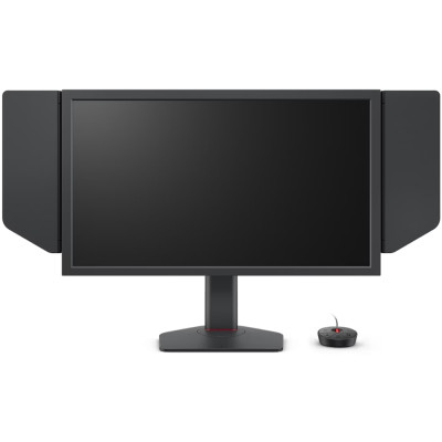 TFT 24.1` BenQ ZOWIE XL2586X+, 600Гц, HDMI 2.1 x3, DP 1.4, DyAc 2, HAS, темно-сірий